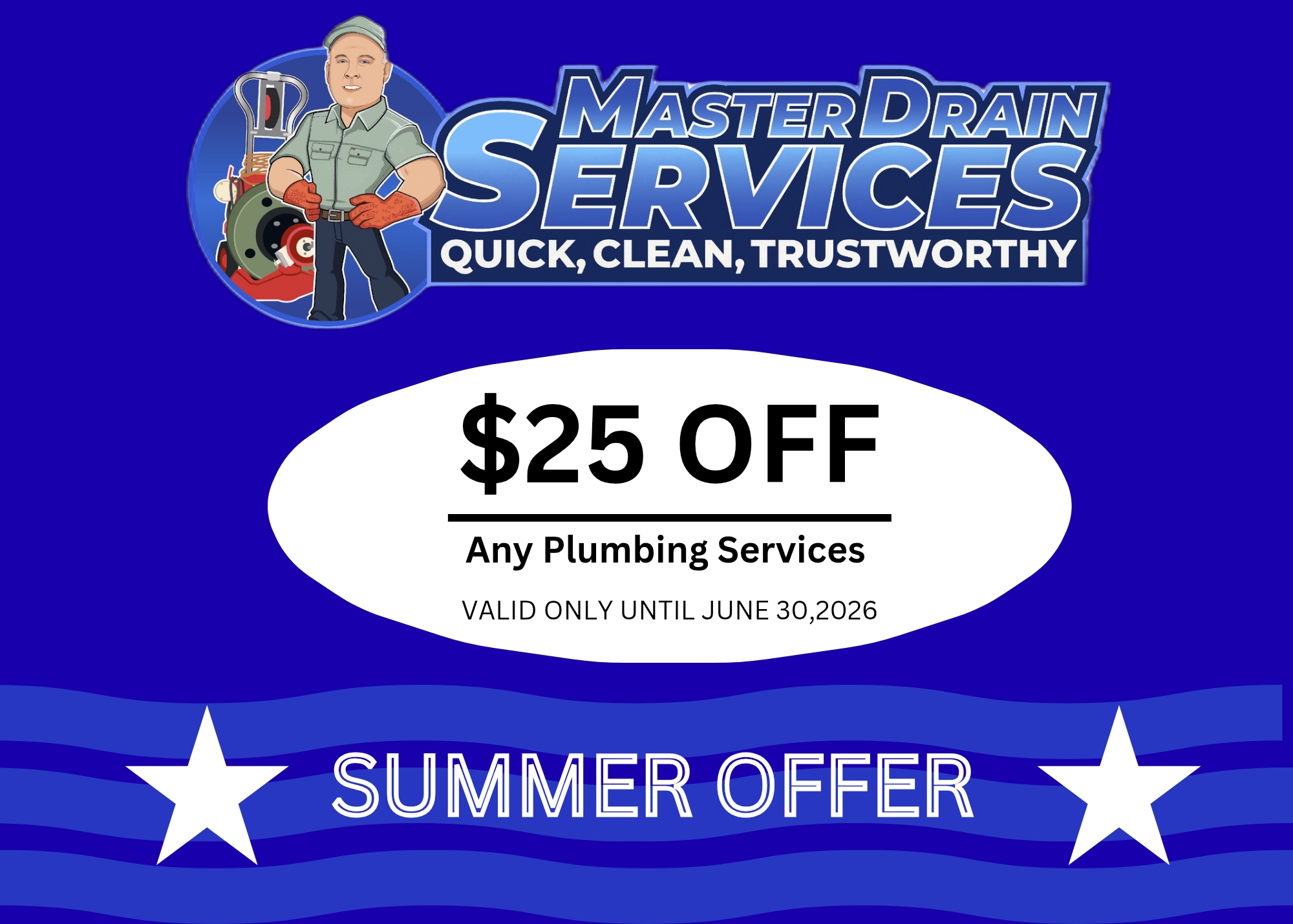 Vacation Plumbing Tip #3  Don't Forget Your A/C Condensation Drain Line!
